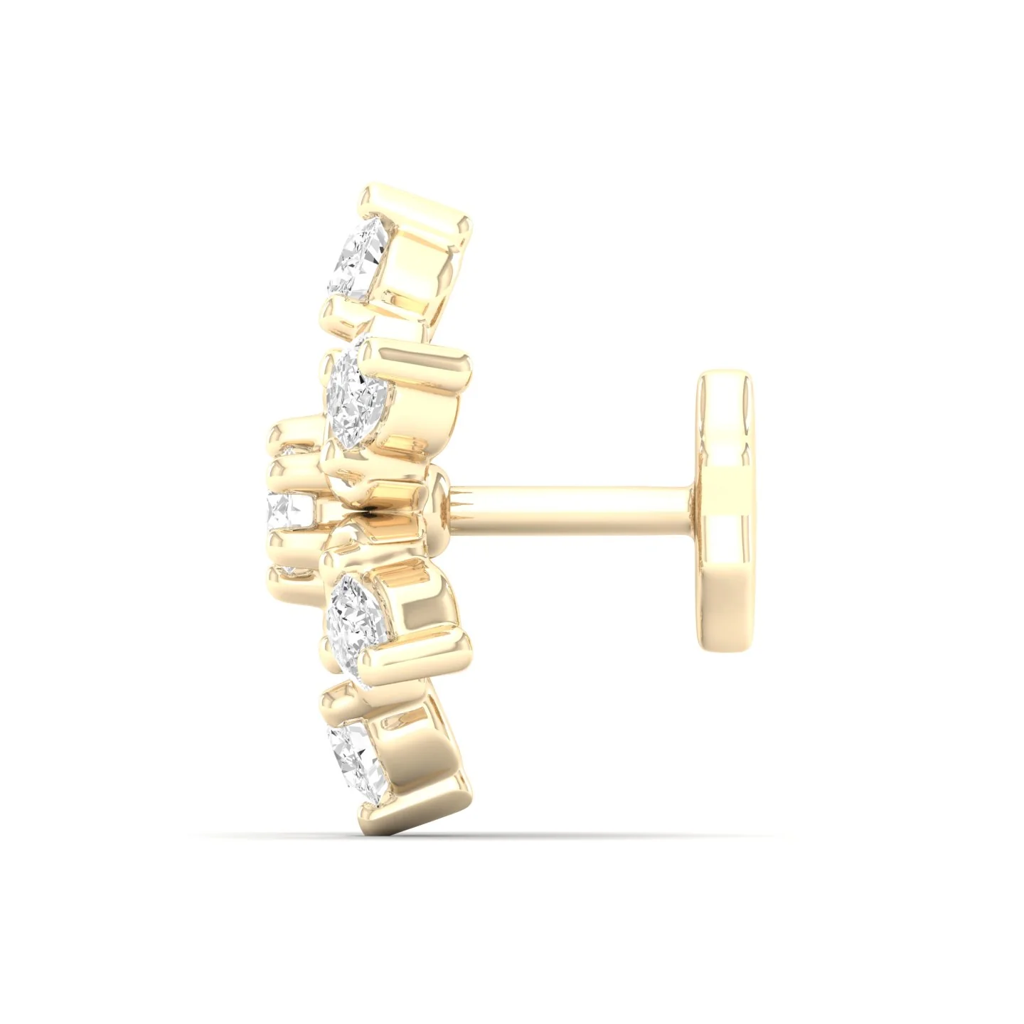 Star Nose Pin and 2nd Ear Piercing Stud - Image 3
