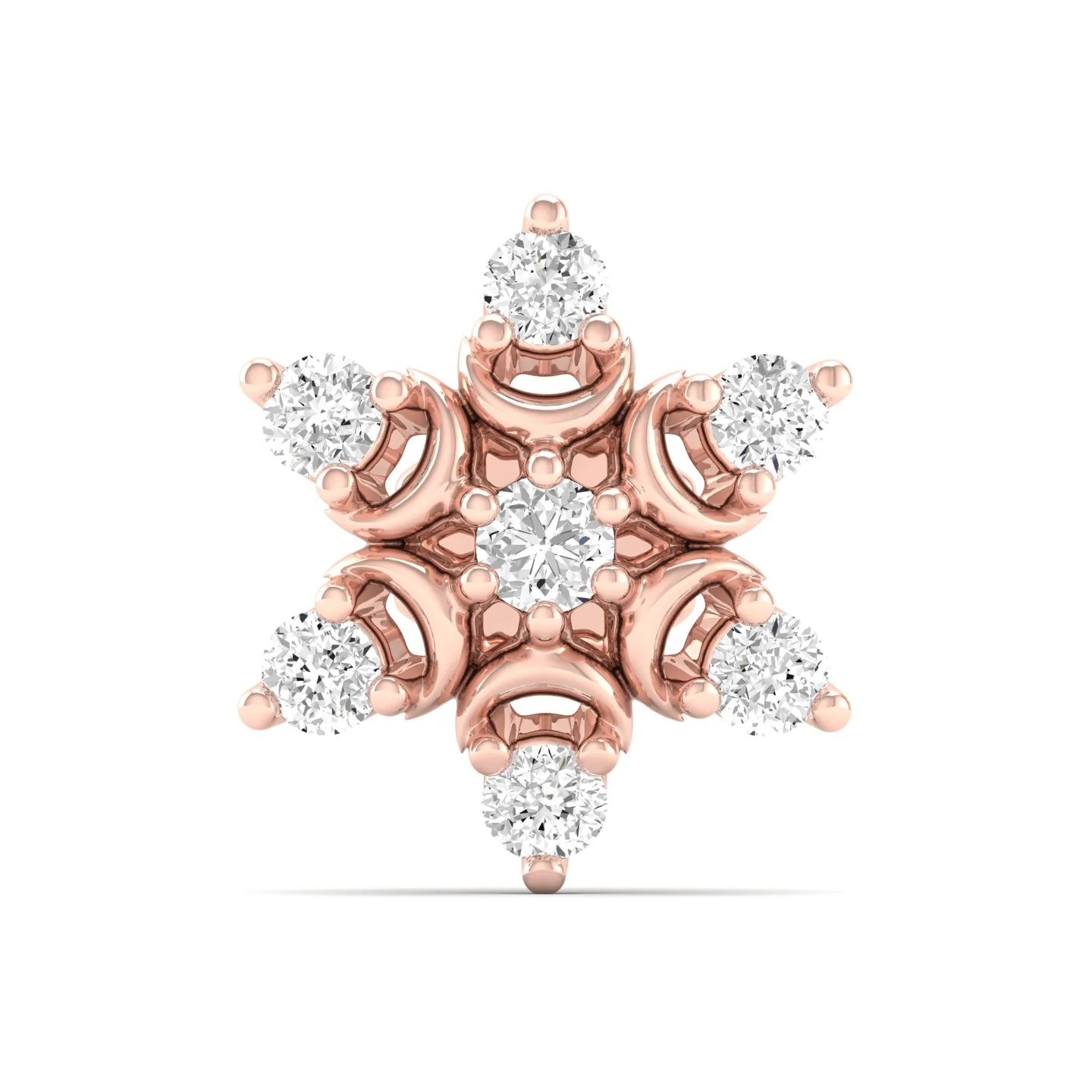 Star Nose Pin and 2nd Ear Piercing Stud - Image 4