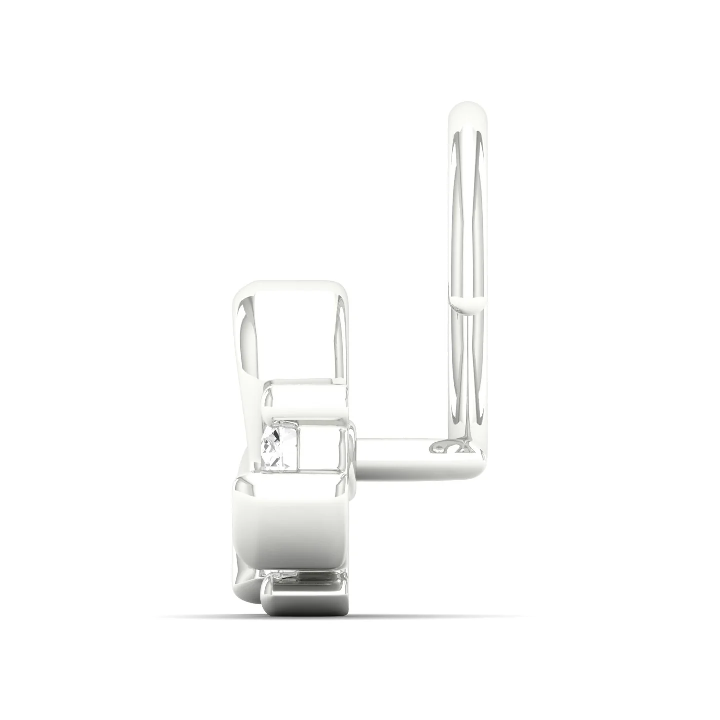 Swirl Nose Pin and 2nd Ear Piercing Stud - Image 5